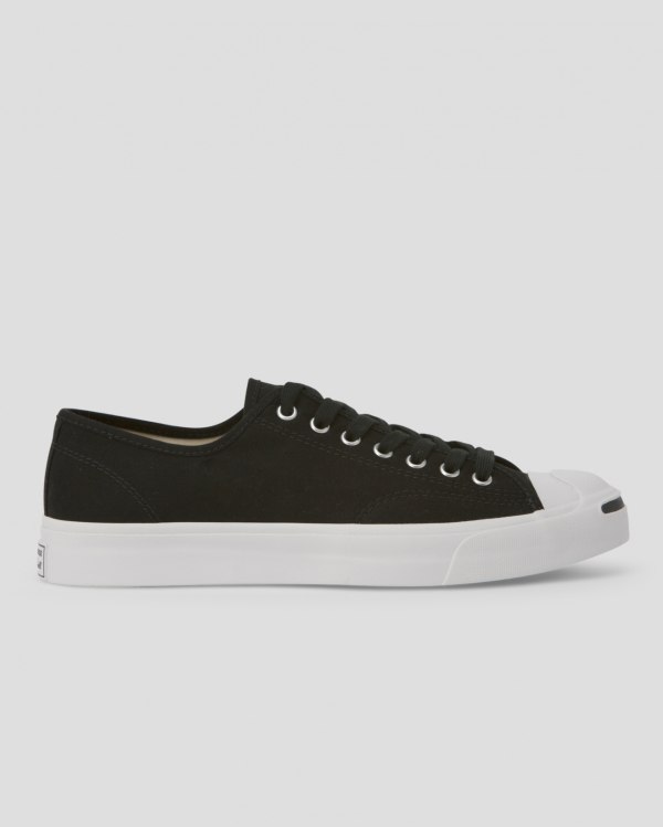 Converse Jack Purcell First In Class Sort Sko Danmark - Converse Lave Sneakers Herre - 06481DCTX